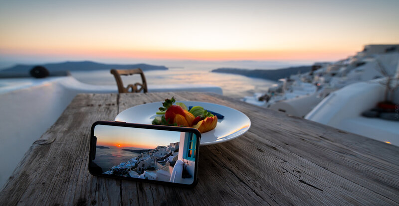 Fruit Plate on Table