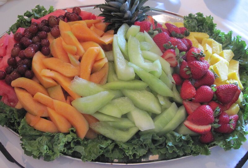 Fruit Platter on Lettuce