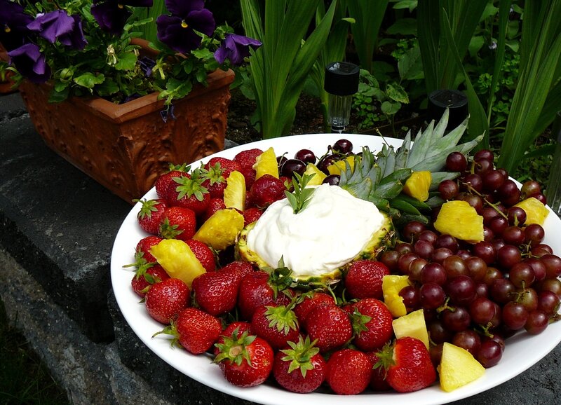 Fruit Platter on Plate