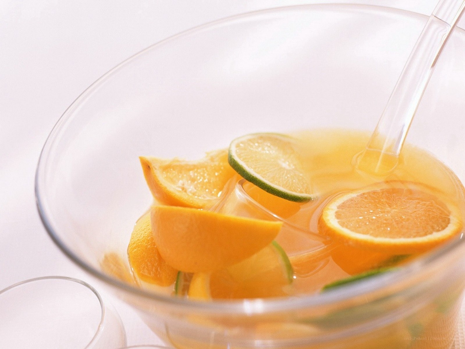 fruit punch in a bowl