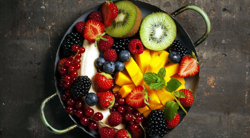 Fruit Salad in Pan