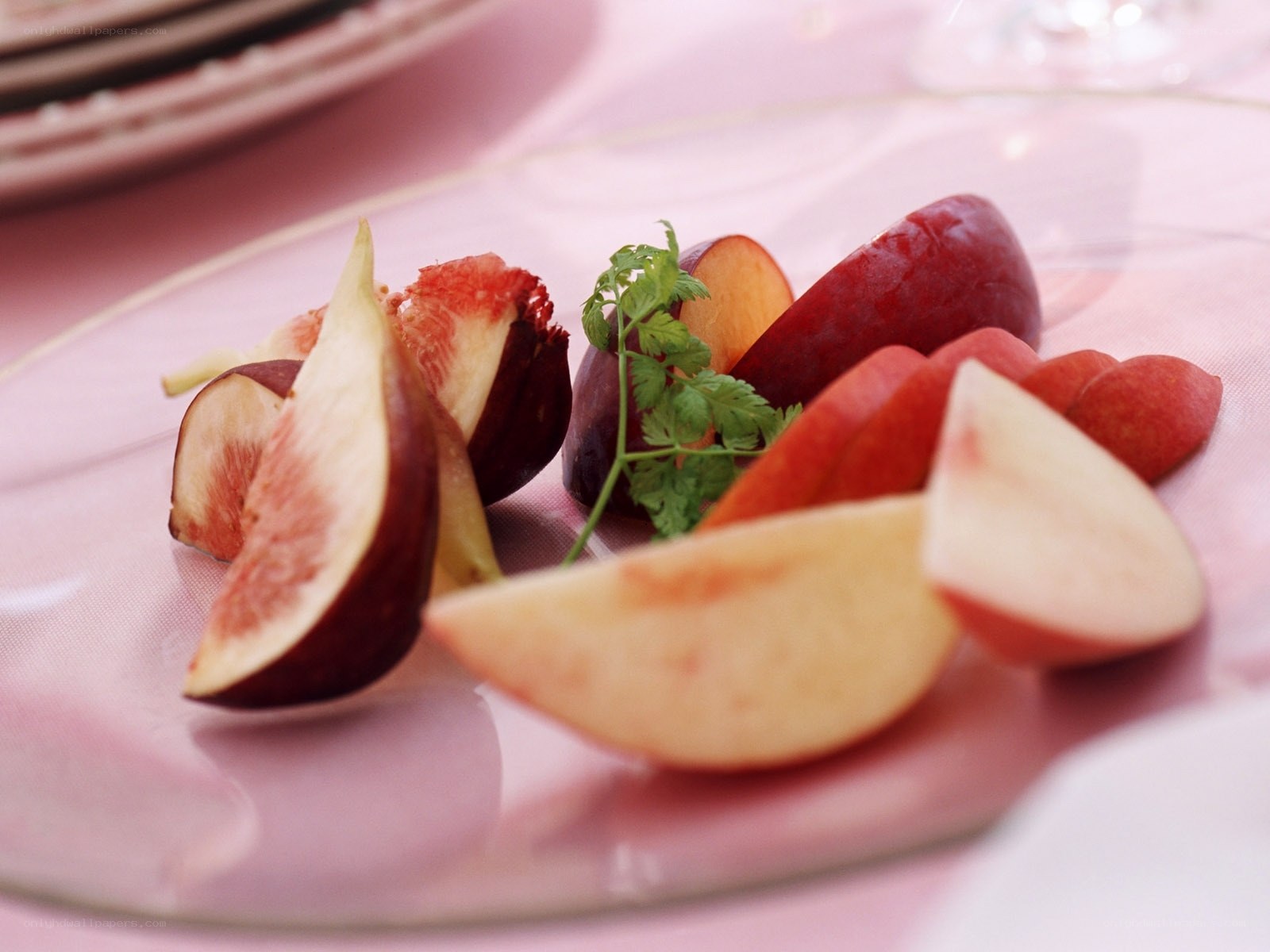 fruit salad on a plate