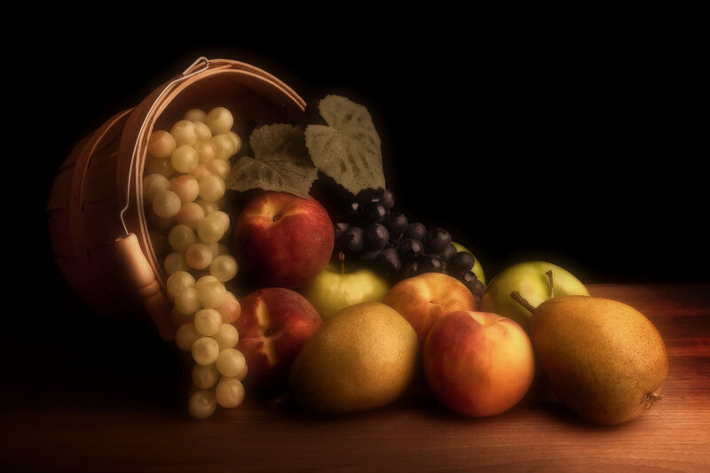 Fruit Spilling from Basket