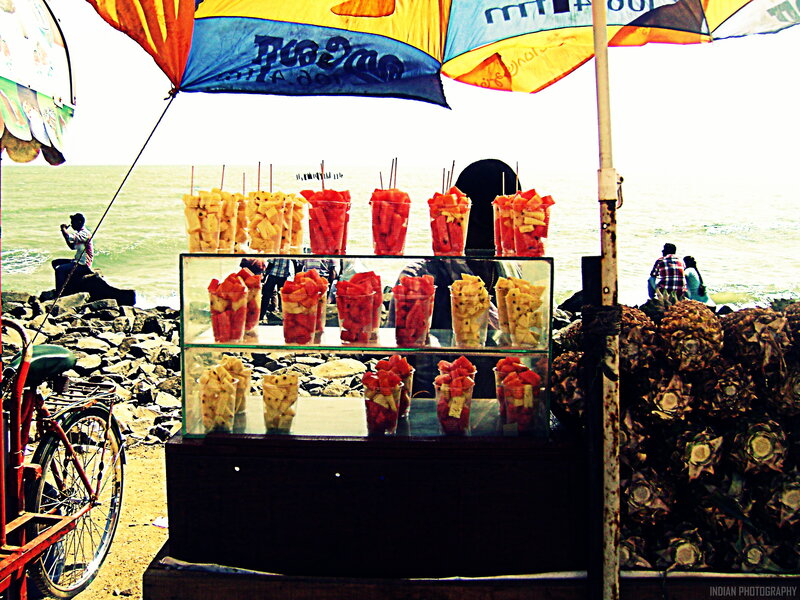 Fruit Stand on Beach