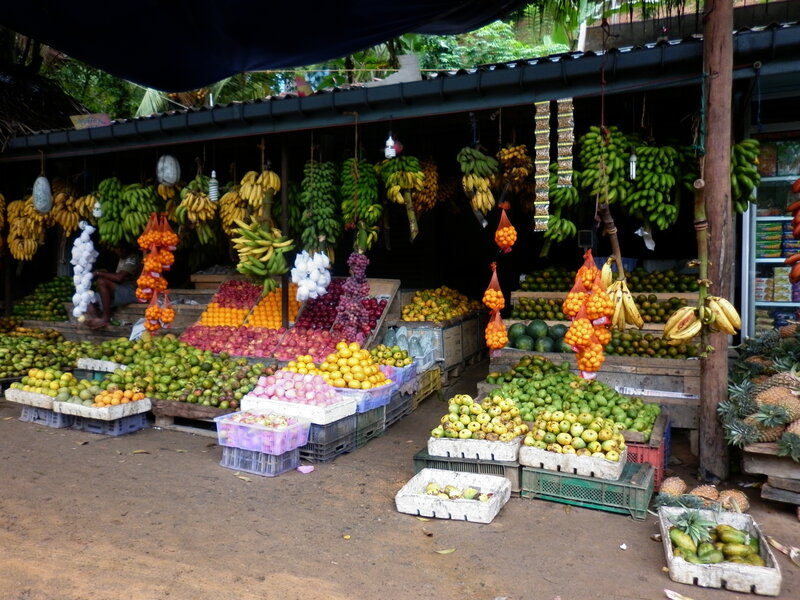 Fruit Stand with Bananas
