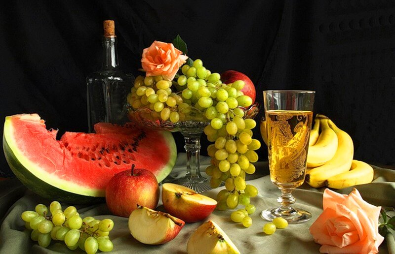Fruit Still Life Arrangement