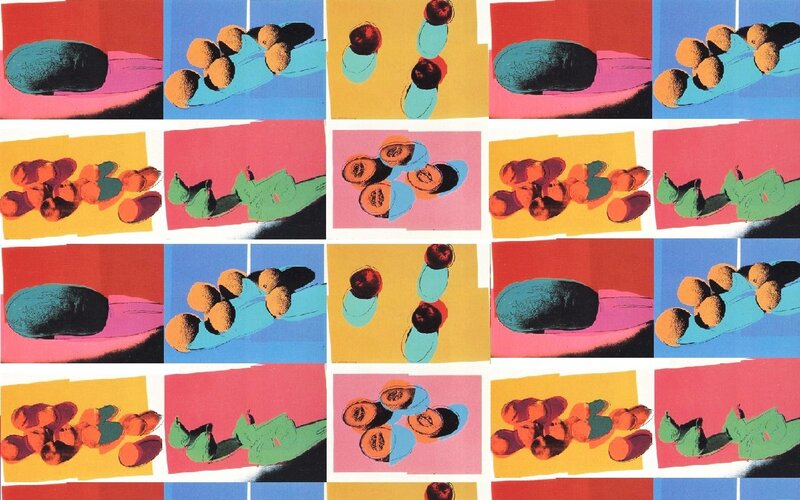 Fruit Still Life Collage
