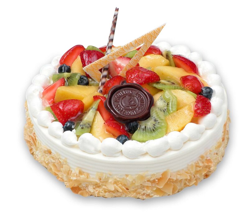 Fruit-topped Cake