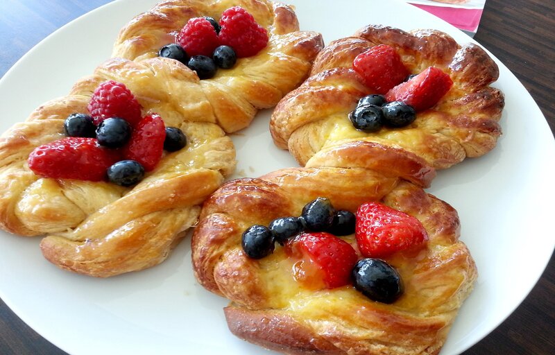 Fruit-topped Pastries