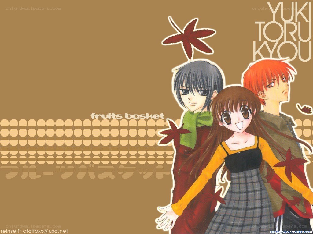 Fruits Basket anime characters