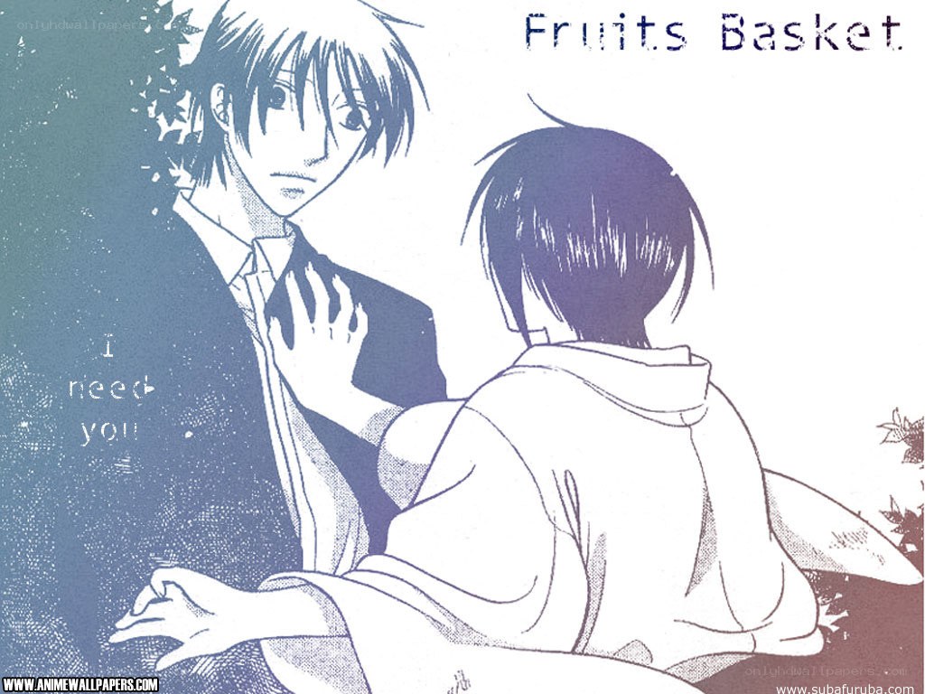 Fruits Basket anime scene