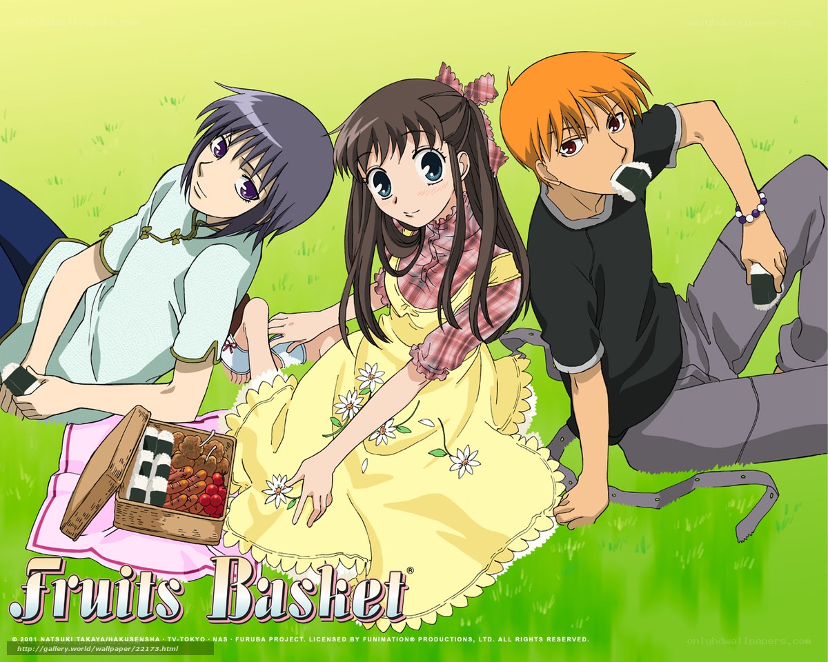 Fruits Basket characters picnic