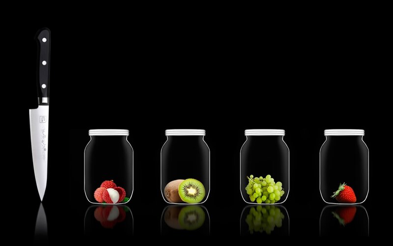 Fruits in Glass Jars
