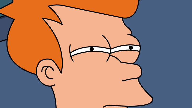 Fry from Futurama — Orange, Neutral, Anime, Orange Hair