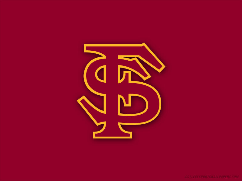 FSU logo on red background