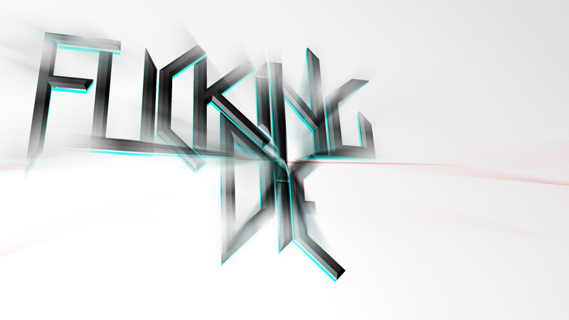 fucking die text art