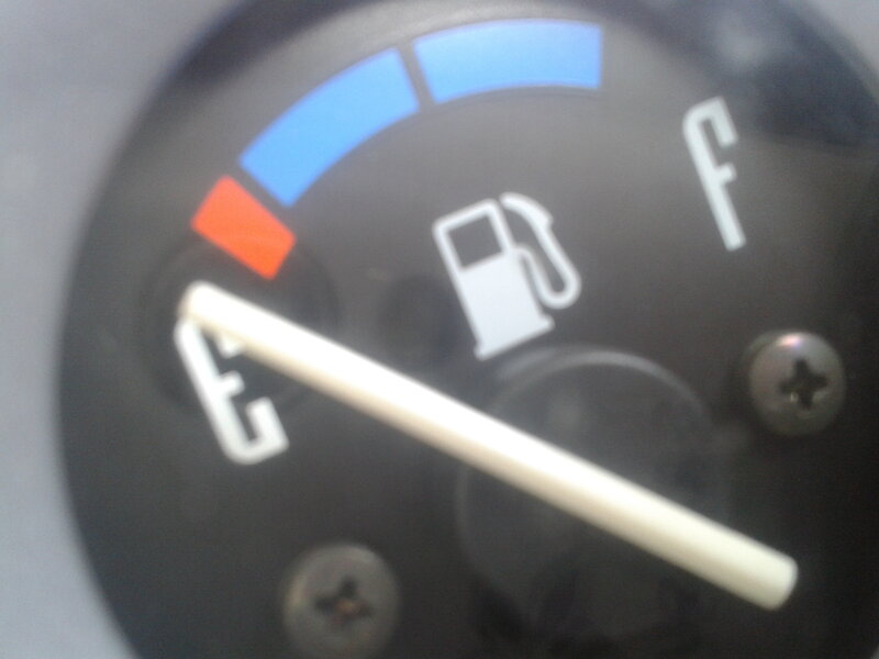 Fuel Gauge in Car