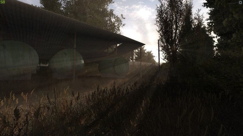 Fuel Tanks under Shelter