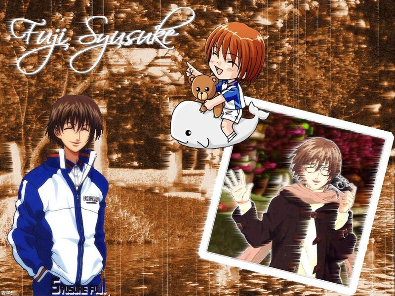Fuji Syusuke character collage