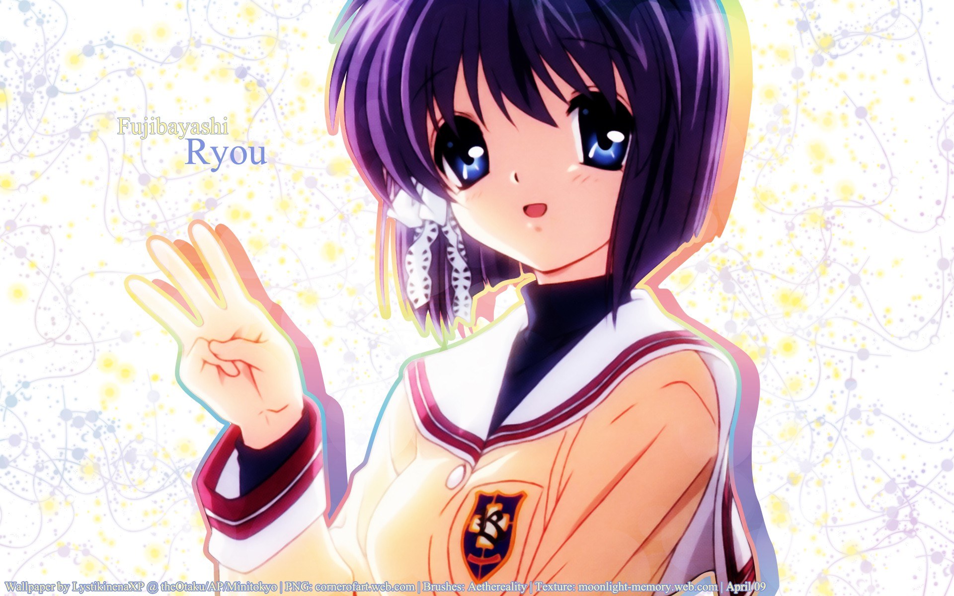 Fujibayashi Ryou character art