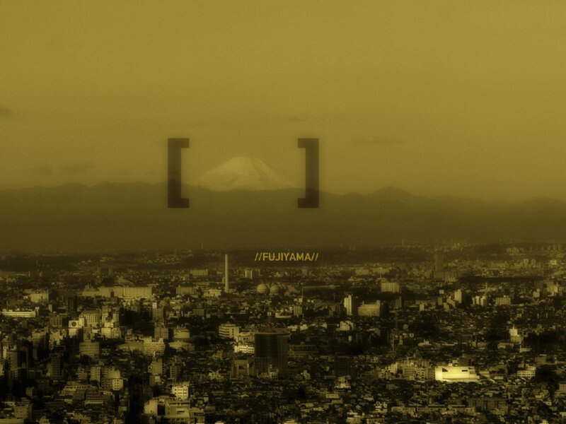 Fujiyama cityscape view