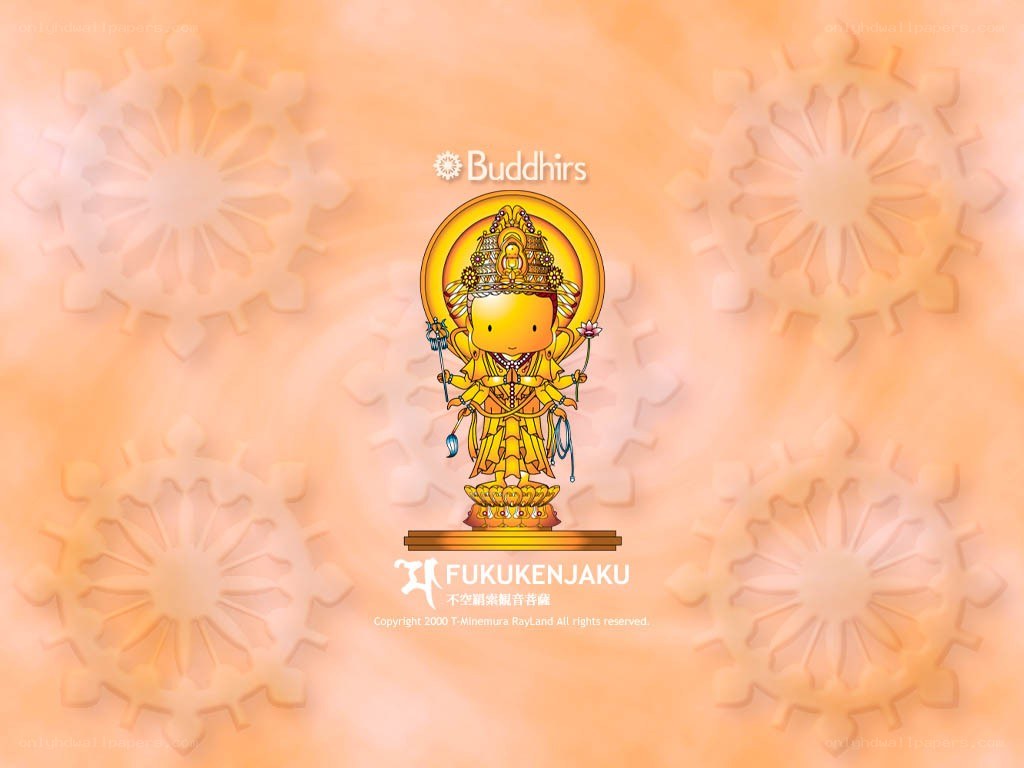 Fukujaku Buddha illustration
