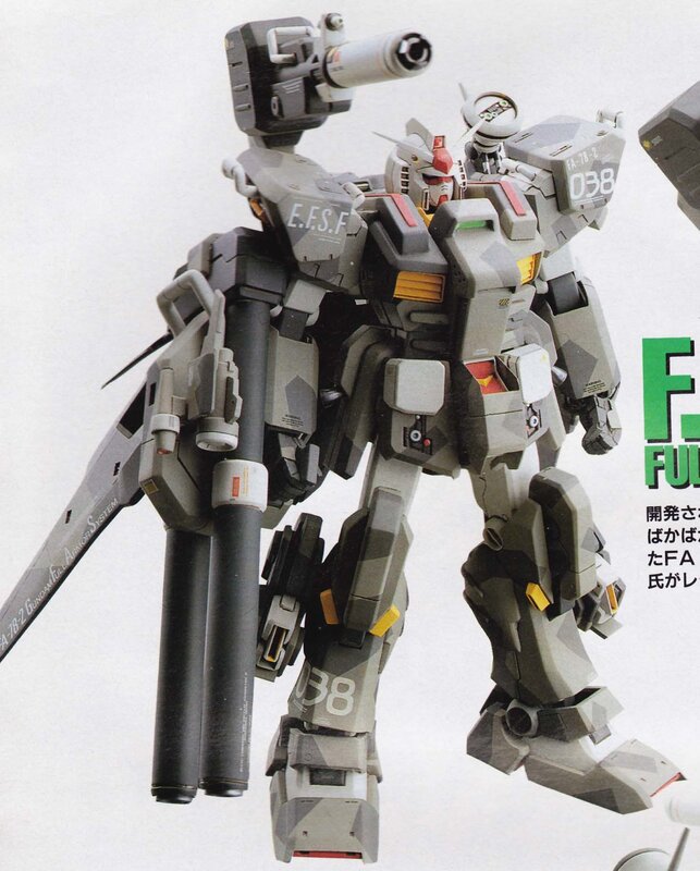 Full Armor Gundam model