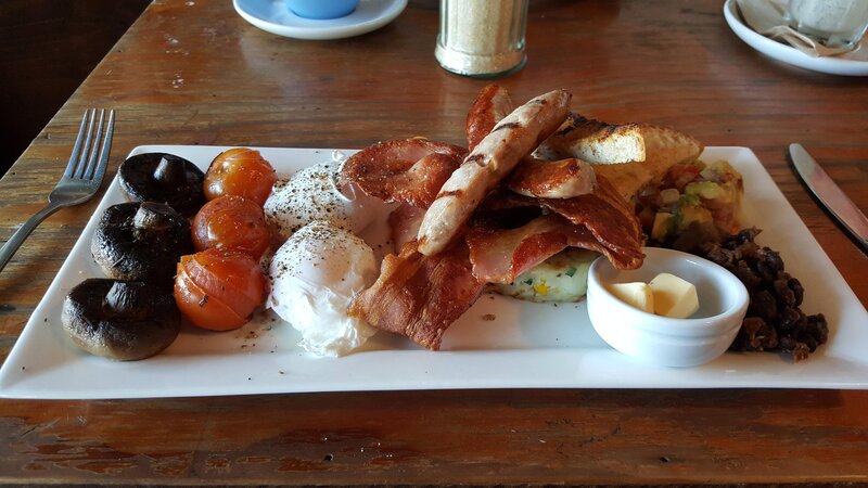 Full Breakfast Plate — Brown