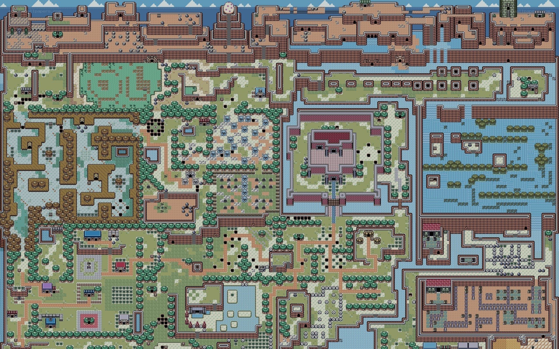 full map of zelda game
