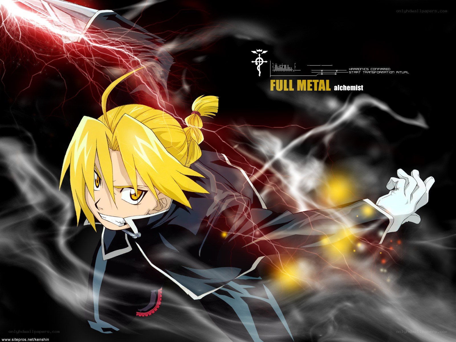 Full Metal Alchemist character art