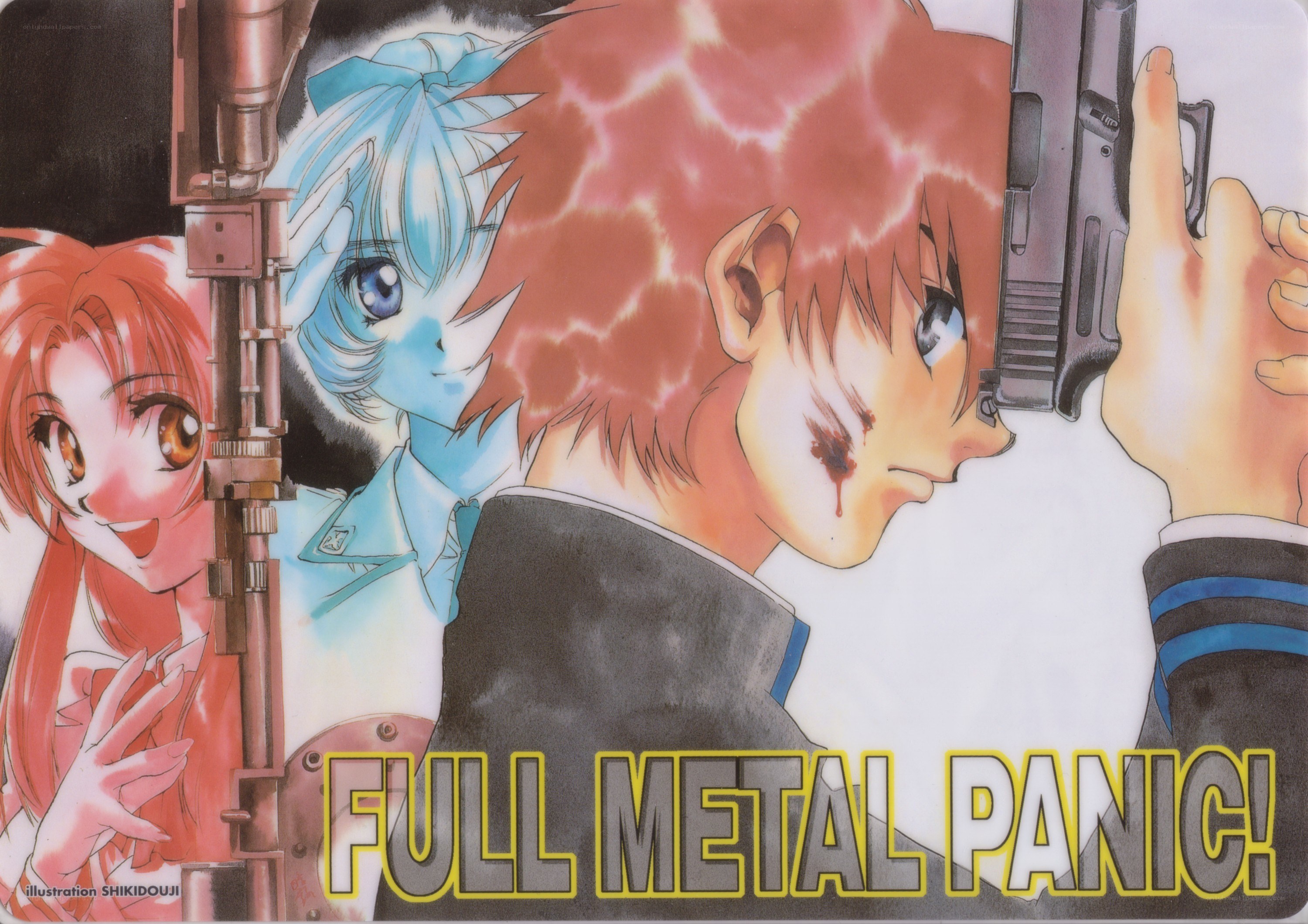 Full Metal Panic! anime art