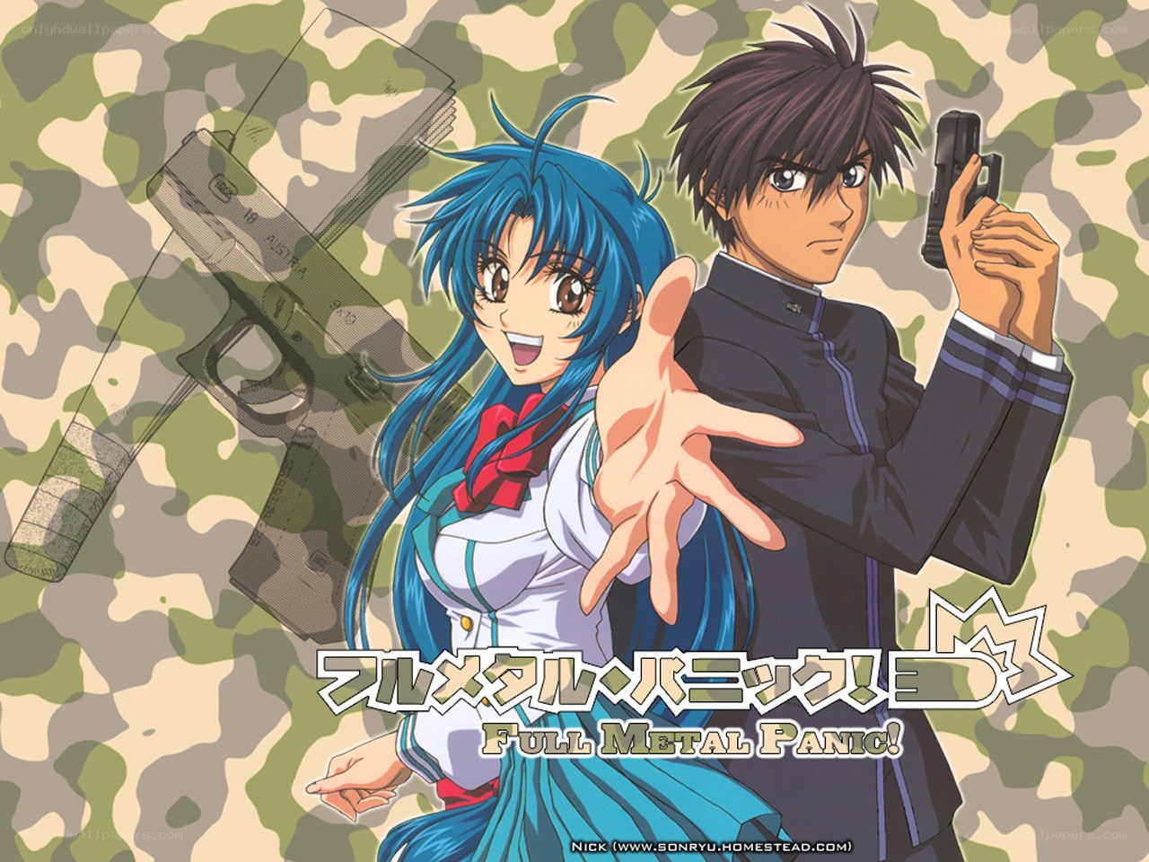 Full Metal Panic! anime art