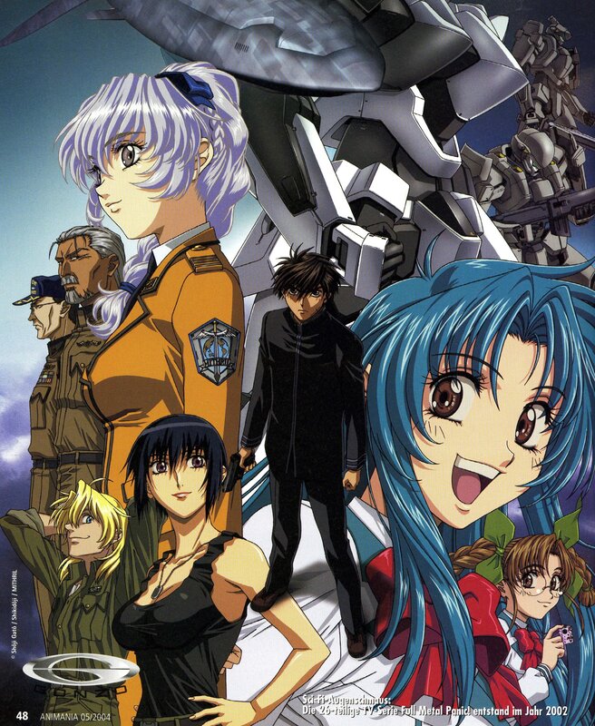 Full Metal Panic! anime cast