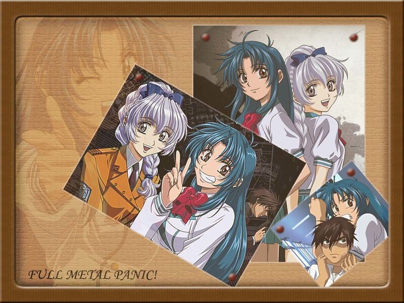 Full Metal Panic! character collage
