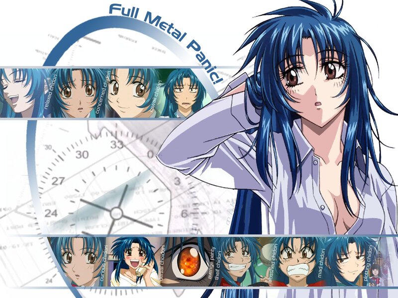 Full Metal Panic! character collage