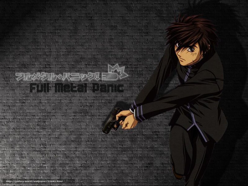 Full Metal Panic character wallpaper