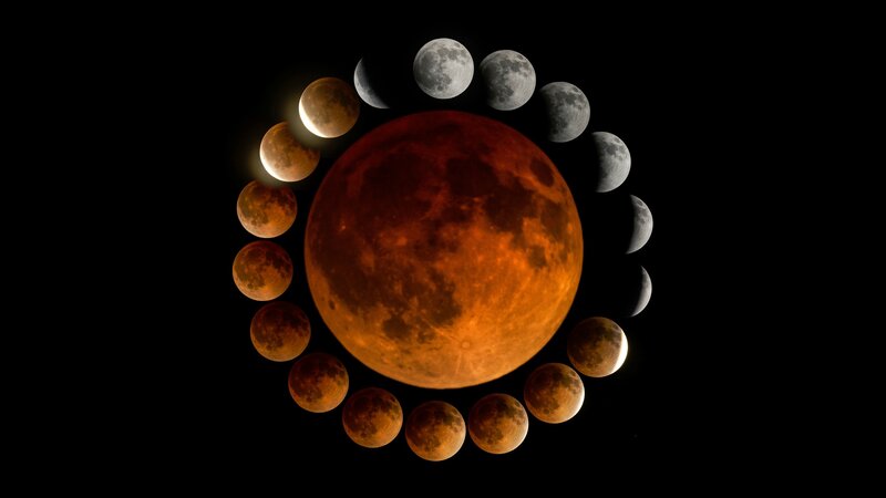 Full Moon in Eclipse