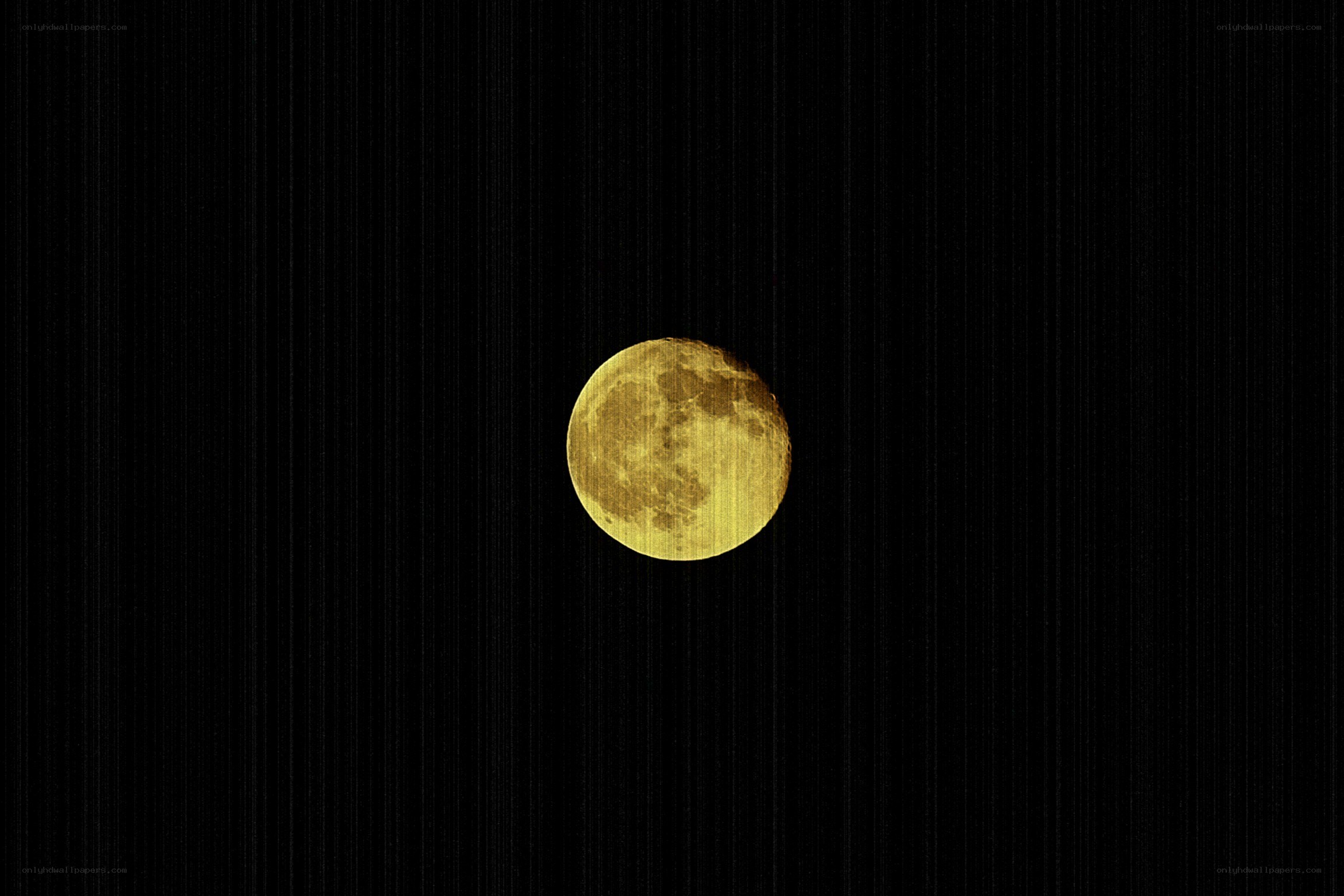Full moon in night sky