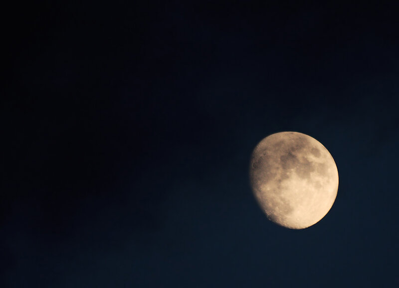 Full Moon in Night Sky — Black, Serene, Photograph, Night Sky, Gray, White