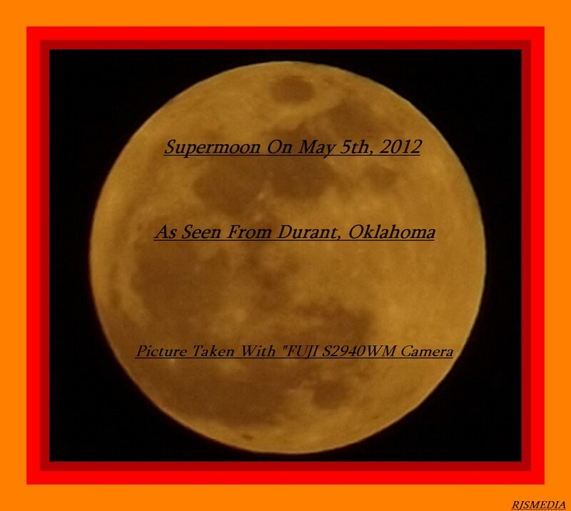 Full Moon in Night Sky — Black, Serene, Photograph, Text Overlay