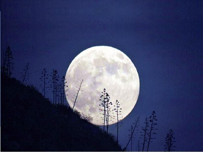 Full Moon over Hill