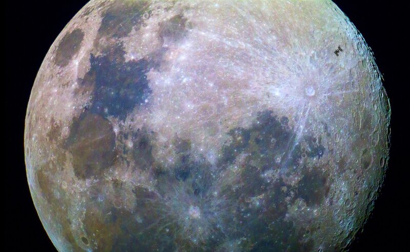 Full Moon Surface — Gray, Dramatic, Night, Photograph, Craters, Lunar Maria, Spacecraft