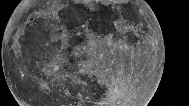 Full Moon Surface — Gray, Dramatic, Night, Photograph, Craters, Maria