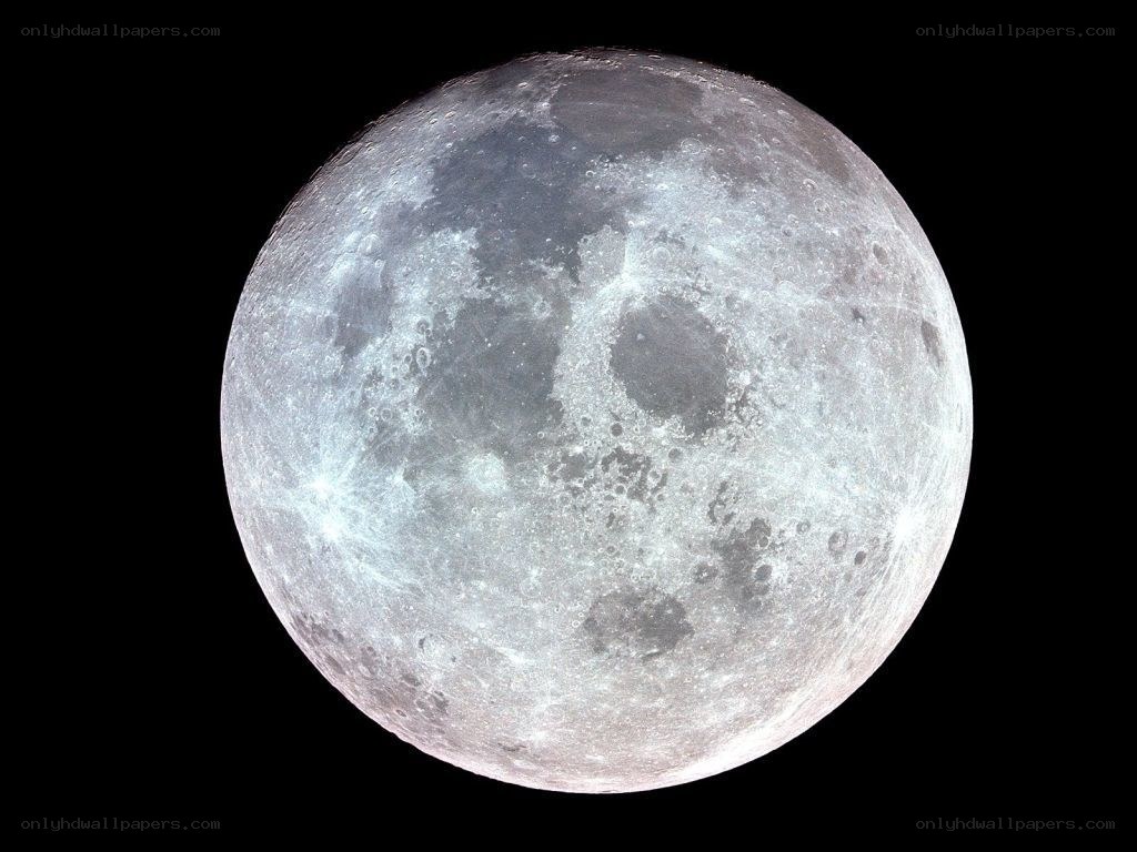 Full moon surface