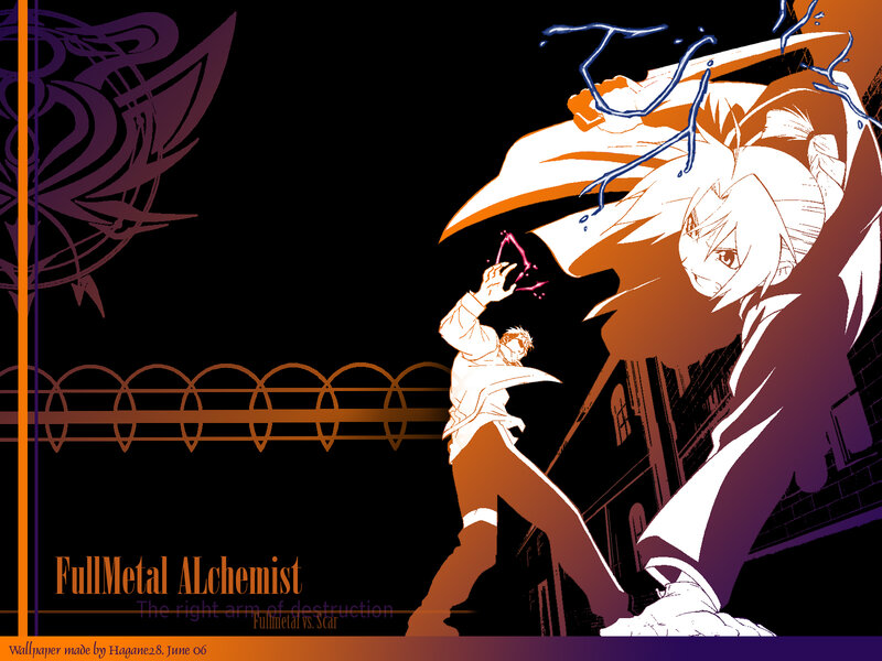 Fullmetal Alchemist battle scene