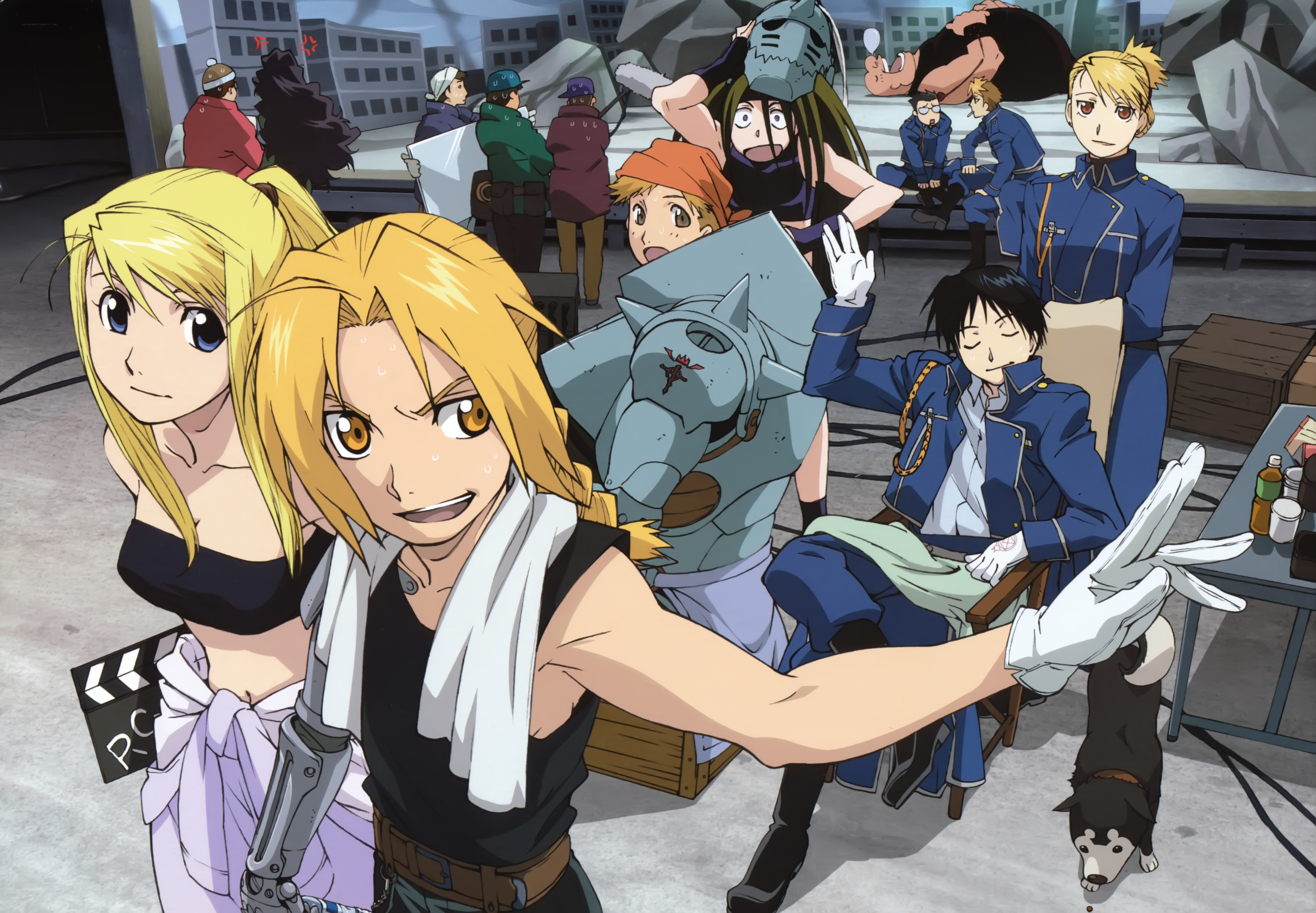 Fullmetal Alchemist cast photo