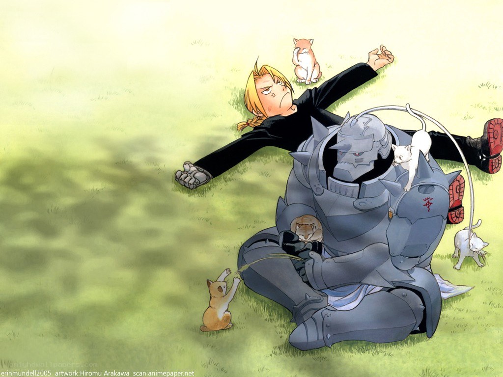 Fullmetal Alchemist cats