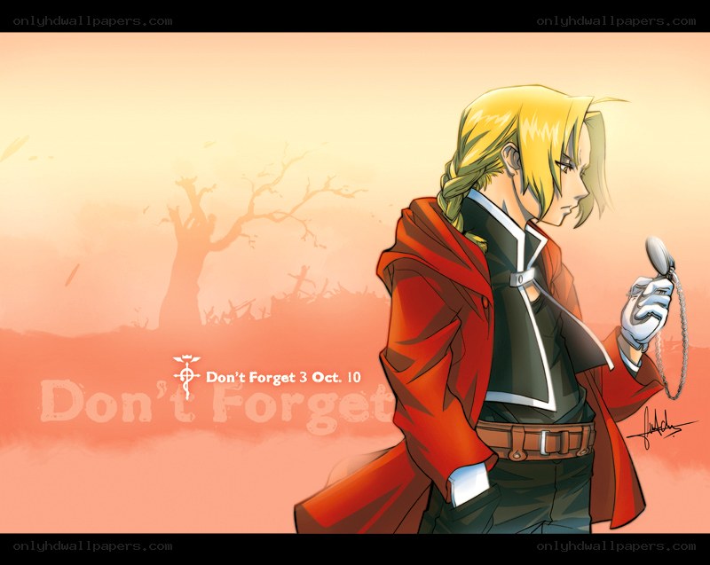 Fullmetal Alchemist character art