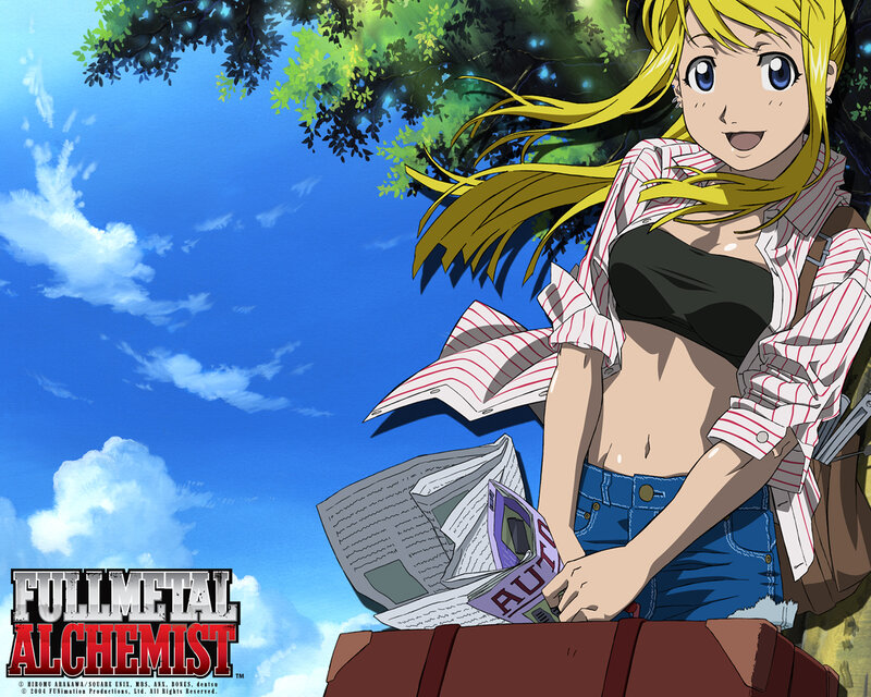 Fullmetal Alchemist character art