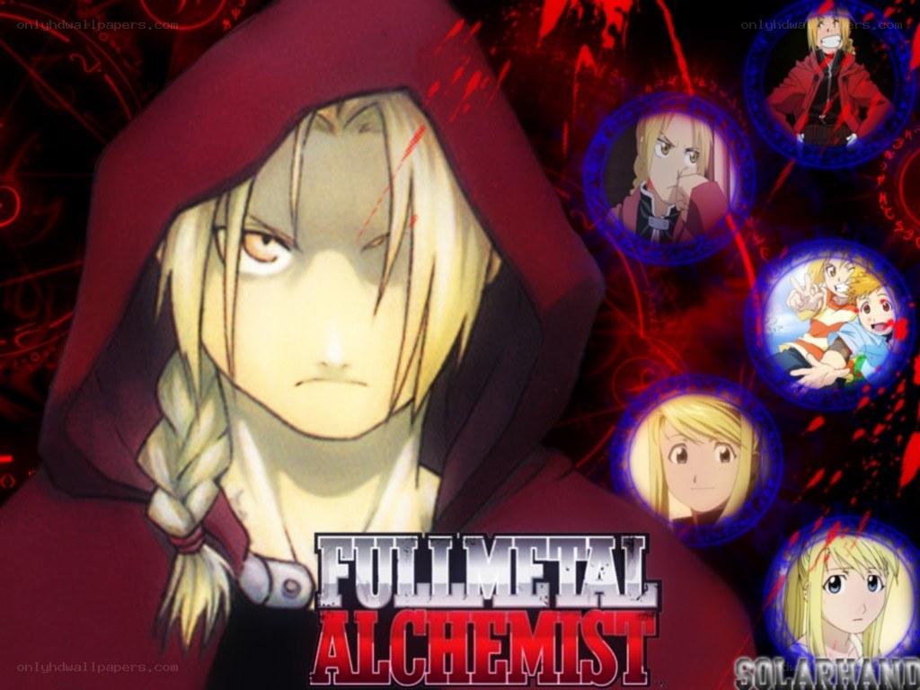 Fullmetal Alchemist character collage